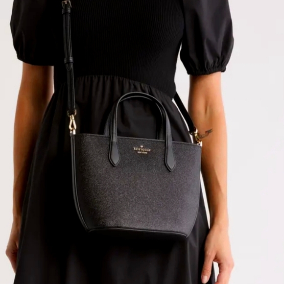 kate spade Handbags - Kate Spade NY ♠️  Glimmer Leather Satchel In Black NWT